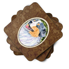 Load image into Gallery viewer, Australian Shepherd Coasters - Set of 4 Lightweight Foam, Absorbent Drink Coasters