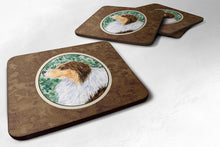 Load image into Gallery viewer, Australian Shepherd Coasters - Set of 4 Lightweight Foam, Absorbent Drink Coasters