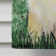 Load image into Gallery viewer, Golden Retriever Flag Canvas House Size