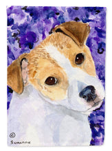 Load image into Gallery viewer, Jack Russell Terrier Flag Canvas House Size