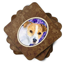 Load image into Gallery viewer, Jack Russell Terrier Coasters - Set of 4 Lightweight Foam, Absorbent Drink Coasters