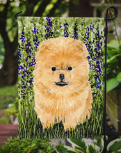 Load image into Gallery viewer, Pomeranian Garden Flag - Outdoor Decorative Yard Flag