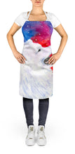 Load image into Gallery viewer, Samoyed Apron – Artist-Designed Kitchen, BBQ &amp; Craft Apron