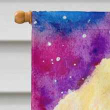 Load image into Gallery viewer, Golden Retriever Flag Canvas House Size