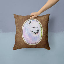 Load image into Gallery viewer, Samoyed Throw Pillow - 14x14 Decorative Pillow – Art for Your Home &amp; Patio
