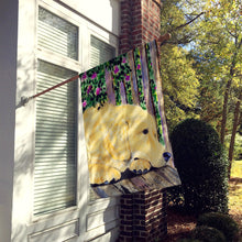 Load image into Gallery viewer, Golden Retriever Flag Canvas House Size