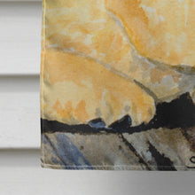 Load image into Gallery viewer, Golden Retriever Flag Canvas House Size