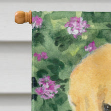 Load image into Gallery viewer, Golden Retriever Flag Canvas House Size
