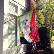 Load image into Gallery viewer, Westie Flag Canvas House Size