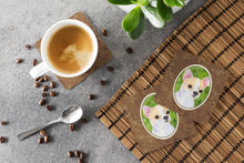Load image into Gallery viewer, Chihuahua Coasters - Set of 4 Lightweight Foam, Absorbent Drink Coasters