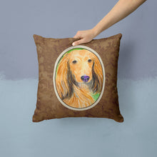 Load image into Gallery viewer, Dachshund Throw Pillow - 14x14 Decorative Pillow – Art for Your Home &amp; Patio