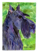 Load image into Gallery viewer, Scottish Terrier Flag Canvas House Size