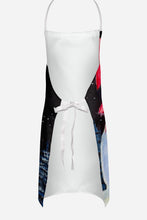 Load image into Gallery viewer, Snowman with Papillon Apron – Artist-Designed Kitchen, BBQ &amp; Craft Apron