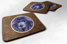 Load image into Gallery viewer, Poodle Coasters - Set of 4 Lightweight Foam, Absorbent Drink Coasters