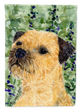 Load image into Gallery viewer, Border Terrier Flag Canvas House Size