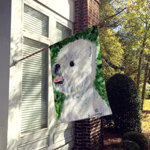 Load image into Gallery viewer, Westie Flag Canvas House Size