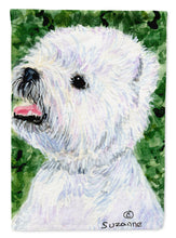 Load image into Gallery viewer, Westie Flag Canvas House Size