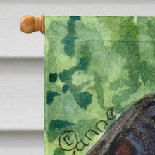 Load image into Gallery viewer, Dachshund Flag Canvas House Size