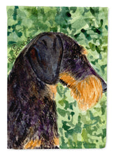 Load image into Gallery viewer, Dachshund Flag Canvas House Size