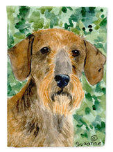 Load image into Gallery viewer, Dachshund Flag Canvas House Size