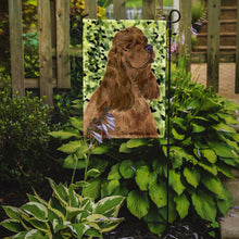 Load image into Gallery viewer, Cocker Spaniel Garden Flag - Outdoor Decorative Yard Flag