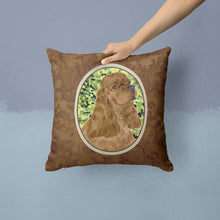 Load image into Gallery viewer, Cocker Spaniel Throw Pillow - 14x14 Decorative Pillow – Art for Your Home &amp; Patio