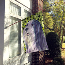 Load image into Gallery viewer, Bearded Collie Flag Canvas House Size