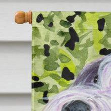 Load image into Gallery viewer, Bearded Collie Flag Canvas House Size