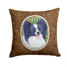 Load image into Gallery viewer, Papillon Throw Pillow - 14x14 Decorative Pillow – Art for Your Home &amp; Patio