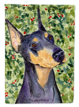 Load image into Gallery viewer, Doberman Flag Canvas House Size