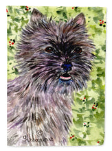 Load image into Gallery viewer, Cairn Terrier Flag Canvas House Size