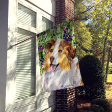 Load image into Gallery viewer, Australian Shepherd Flag Canvas House Size