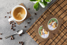 Load image into Gallery viewer, Australian Shepherd Coasters - Set of 4 Lightweight Foam, Absorbent Drink Coasters