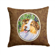 Load image into Gallery viewer, Australian Shepherd Throw Pillow - 14x14 Decorative Pillow – Art for Your Home &amp; Patio