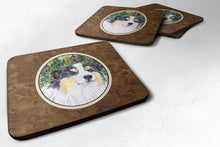 Load image into Gallery viewer, Australian Shepherd Coasters - Set of 4 Lightweight Foam, Absorbent Drink Coasters