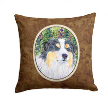 Load image into Gallery viewer, Australian Shepherd Throw Pillow - 14x14 Decorative Pillow – Art for Your Home &amp; Patio