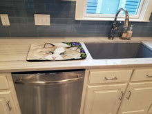 Load image into Gallery viewer, Cat Dish Drying Mat – Absorbent, Artistic Kitchen Essentials SS8825DDM