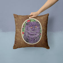 Load image into Gallery viewer, Persian Cat Throw Pillow - 14x14 Decorative Pillow – Art for Your Home &amp; Patio SS8827PW1414