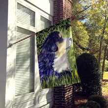 Load image into Gallery viewer, Bernese Mountain Dog Flag Canvas House Size