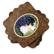 Load image into Gallery viewer, Bernese Mountain Dog Coasters - Set of 4 Lightweight Foam, Absorbent Drink Coasters