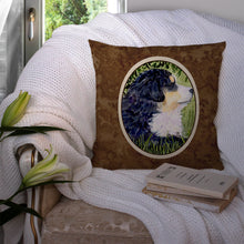 Load image into Gallery viewer, Bernese Mountain Dog Throw Pillow - 14x14 Decorative Pillow – Art for Your Home &amp; Patio