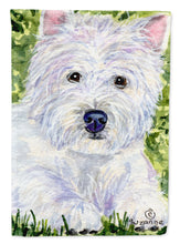 Load image into Gallery viewer, Westie Flag Canvas House Size