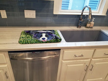 Load image into Gallery viewer, Border Collie Dish Drying Mat – Absorbent, Artistic Kitchen Essentials SS8836DDM