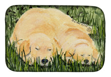 Load image into Gallery viewer, Golden Retriever Dish Drying Mat – Absorbent, Artistic Kitchen Essentials SS8838DDM