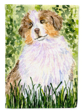 Load image into Gallery viewer, Australian Shepherd Flag Canvas House Size