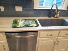 Load image into Gallery viewer, Australian Shepherd Dish Drying Mat – Absorbent, Artistic Kitchen Essentials SS8846DDM