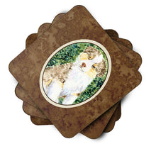 Load image into Gallery viewer, Australian Shepherd Coasters - Set of 4 Lightweight Foam, Absorbent Drink Coasters
