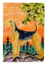 Load image into Gallery viewer, Airedale Flag Canvas House Size