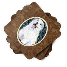 Load image into Gallery viewer, Great Pyrenees Coasters - Set of 4 Lightweight Foam, Absorbent Drink Coasters