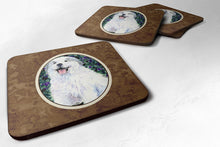 Load image into Gallery viewer, Great Pyrenees Coasters - Set of 4 Lightweight Foam, Absorbent Drink Coasters